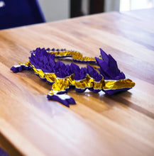 Load image into Gallery viewer, Multi Color 3D Printed Crystal Dragon - Custom Colors Available!
