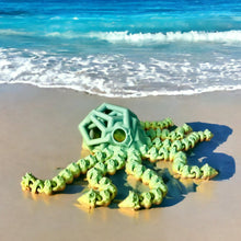 Load image into Gallery viewer, 3D Printed Articulated Octopus - Matte Rainbow - Ready To Ship