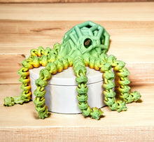 Load image into Gallery viewer, 3D Printed Articulated Octopus - Matte Rainbow - Ready To Ship