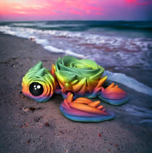 Load image into Gallery viewer, 3D Printed Rose Turtle