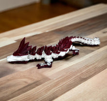 Load image into Gallery viewer, Multi Color 3D Printed Crystal Dragon - Custom Colors Available!