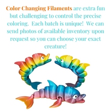 Load image into Gallery viewer, 3D Printed Skeleton Flexi Shark With Moveable Mouth