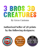 Load image into Gallery viewer, 3D Printed Articulated Octopus - Matte Rainbow - Ready To Ship