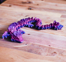 Load image into Gallery viewer, 3D Printed Orchid Dragon - PINK/PURPLE