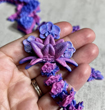 Load image into Gallery viewer, 3D Printed Orchid Dragon - PINK/PURPLE