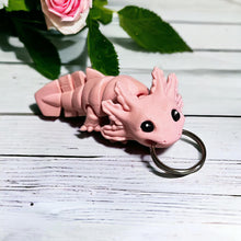 Load image into Gallery viewer, 3D Printed Axolotl Keychain