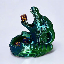 Load image into Gallery viewer, 3D Printed Horned Dragon Dice Tower