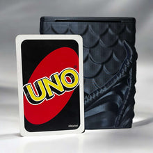Load image into Gallery viewer, Large 3D Printed Dragon Wing Playing Card Storage Box - Holds 4 Decks