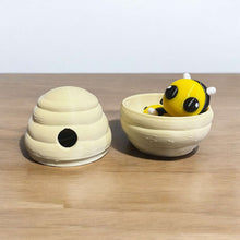 Load image into Gallery viewer, Bee Buddies: Mini Bees with Beehive Container