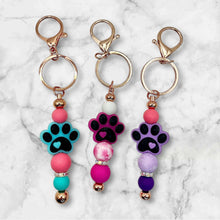 Load image into Gallery viewer, Pet Lover Beaded Keychain
