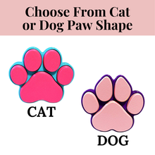 Load image into Gallery viewer, Custom Pet Paw Clicker – Design Your Own Sensory Fidget