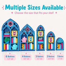 Load image into Gallery viewer, Build Your Own Bookshelf Fidget Clicker - Custom BookTok Desk Decor