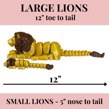 Load image into Gallery viewer, 3D Printed Lion Family