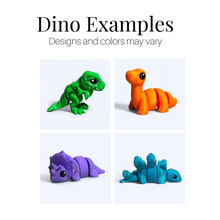 Load image into Gallery viewer, 3D Printed Mini Creatures **DINOSAURS COLLECTION**