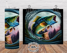 Load image into Gallery viewer, Fish Out Of Water Tumbler or Water Bottle