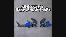 Load and play video in Gallery viewer, 3D Printed Mini Hammerhead Shark