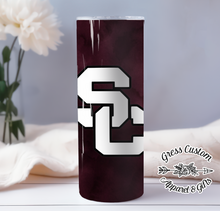 Load image into Gallery viewer, Custom Senior Sublimation Tumbler, 20 oz. Skinny Tumbler or Water Bottle