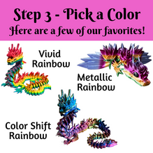 Load image into Gallery viewer, Customize Your Large 3D Printed Dragon and Matching Egg