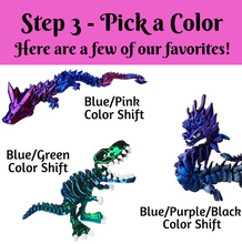 Load image into Gallery viewer, Customize Your Large 3D Printed Dragon and Matching Egg