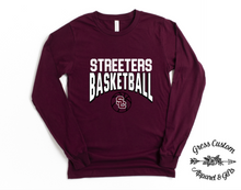 Load image into Gallery viewer, Streeters Basketball, Maroon (Youth and Adult)