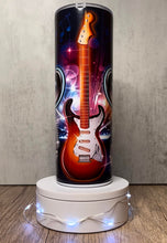 Load image into Gallery viewer, Rock and Roll Guitar Sublimation Tumbler or Water Bottle