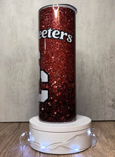 Load image into Gallery viewer, SC Mainstreeters Faux Glitter Sublimation Tumbler, 20 oz. Skinny Tumbler