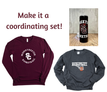 Load image into Gallery viewer, Streeters Basketball Sublimation Tumbler, Personalize With Name and Jersey Number For Free, 20 oz. Skinny Tumbler