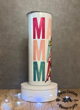 Load image into Gallery viewer, Personalized MAMA 20 oz. Skinny Tumbler With Child Names