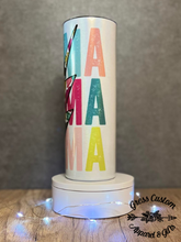 Load image into Gallery viewer, Personalized MAMA 20 oz. Skinny Tumbler With Child Names