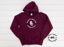 Load image into Gallery viewer, Streeters Basketball Circle Maroon (Youth and Adult)