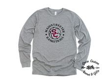 Load image into Gallery viewer, Streeters Basketball Circle Light Grey (Youth and Adult)