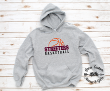 Load image into Gallery viewer, Streeters Basketball Outline Light Grey (Youth and Adult)
