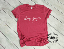 Load image into Gallery viewer, Choose Joy T-Shirt (Adult)