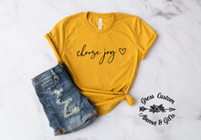 Load image into Gallery viewer, Choose Joy T-Shirt (Adult)