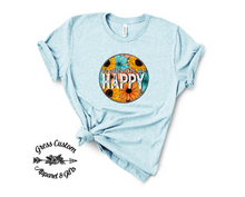 Load image into Gallery viewer, Do What Makes You Happy Floral T-Shirt (Adult)