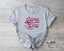 Load image into Gallery viewer, Streeters Volleyball Game Day Grey (Youth and Adult)