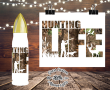 Load image into Gallery viewer, Hunting Life Camouflage 32 oz Sublimation Bullet Thermos