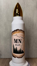 Load image into Gallery viewer, Minnesota Man Woodsman 32 oz Sublimation Bullet Thermos, Hunting Gift