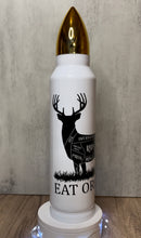 Load image into Gallery viewer, Eat Organic Venison 32 oz Sublimation Bullet Thermos, Deer Hunting Gift