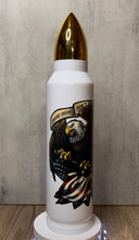 Load image into Gallery viewer, These Colors Don't Run Eagle and Flag 32 oz Sublimation Bullet Thermos