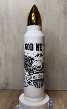 Load image into Gallery viewer, In God We Trust Second Amendment Eagle 32 oz Sublimation Bullet Thermos, Hunting Gift