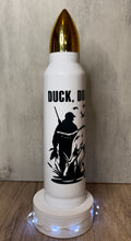 Load image into Gallery viewer, Duck Duck Boom! 32 oz Sublimation Bullet Thermos, Hunting Gift