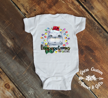 Load image into Gallery viewer, I want a hippopotamus for Christmas Baby, Toddler, Youth