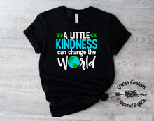 Load image into Gallery viewer, A Little Kindness Can Change The World T-Shirt (Youth and Adult)
