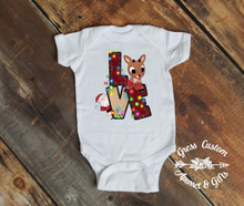 Load image into Gallery viewer, Christmas Reindeer Reindeer Baby, Toddler, Youth