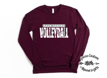 Load image into Gallery viewer, Streeters Volleyball Players Maroon (Youth and Adult)