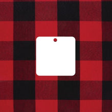 Load image into Gallery viewer, Personalized Square Photo Ornament, Single Sided, Box Included
