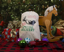Load image into Gallery viewer, Extra Large Santa Bag With Strap, Personalization Available