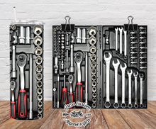 Load image into Gallery viewer, Mechanic Tool Tumbler, 20 oz. Skinny Tumbler or 22 oz. Water Bottle