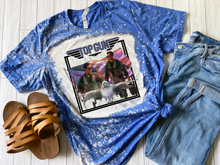 Load image into Gallery viewer, Plane And Flag Red or Blue Bleached T-Shirt